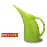 园艺家用小象型浇花壶大容量长嘴绿植喷水壶浇水壶浇花喷壶洒水壶 2L果绿色(不带花洒)