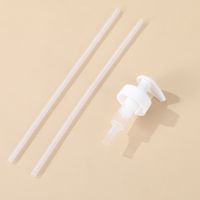 蚝油瓶压嘴泵头海天挤压器家用耗油挤蚝油神器按压耗油瓶头按压嘴 #短款 不是通用 不推荐[塑料款] 1.个装丿白色丨带2根