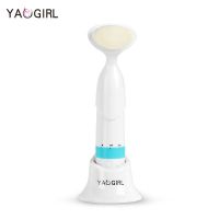 双效震动按摩洁面仪洗脸刷去黑头毛孔清洁器电动洗脸机韩国神器 蓝色(单刷头)