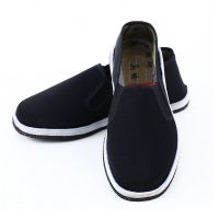 []老北京布鞋男夏季新款轮胎底工作鞋防滑耐磨软底休闲 四层布底[一双]轮胎底普通款 35-码