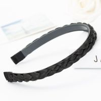 韩国饰品假发麻花辫子发箍带齿防滑假发头箍发带发饰 260黑色