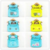 秋冬宝宝吃饭罩衣男女儿童防水反穿衣婴儿水晶绒围兜防脏新款加厚 颜色图案随机发饭兜 90 建议0-1岁