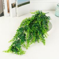 塑料花仿真植物壁挂波斯藤条假花藤蔓装饰吊兰绿植物墙绿叶假树叶 新 1束新款波斯叶