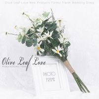 森系韩式手捧花 客厅卧室摆饰道具拍照仿真花束 影楼婚纱摄影旅拍 荷兰之恋