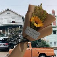 毕业季礼物向日葵香皂花太阳花束礼盒送闺蜜同事同学教师节礼物 单朵太阳花*含提袋