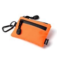TCT二代 新款简约零钱包交通卡卡包小巧百搭精致个性多功能小钱包 橙色 不带挂绳