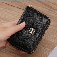 欧美新款女士卡包拉链男式风琴信用卡套驾驶证件夹迷你零钱包韩潮 1088#黑色