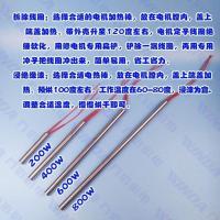 电机加热管 加热棒 电机维修工具 单头加热管 电加热棒220V干烧型 加热棒1号200W