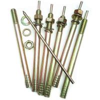 举升机专用膨胀螺丝加长国标击芯膨胀螺栓锤击敲钉汽车升降机膨胀 国标18*160