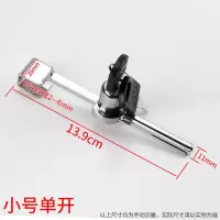 玻璃锁展示柜锁免打孔玻璃平移门锁具拉门锁移门锁平移门锁锁具锁 小号328玻璃移门锁 单开[1把]