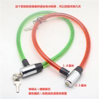 防锈自行车环形链条锁家用长铁链子防盗锁摩托车电动车锁大门锁具 60厘米(钢丝常规款)