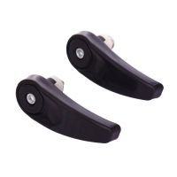 自行车副把山地车牛角把套彩色死飞锁死副把把塞骑行装备 黑色副把+安装工具