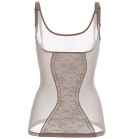 婷美婼雅燃脂收腹塑身衣产后收腰束身美体紧身瘦身内衣上衣背心女 肤色(吊带款) M 建议体重90-100斤内