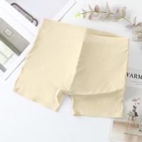 平角性感提臀内裤加厚假屁股臀垫女夏塑身翘臀裤美臀蜜桃丰臀神器 中腰 肤色 M 建议体重90-102斤