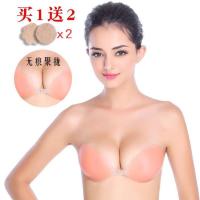 硅胶文胸贴女婚纱用小胸加厚婚纱照聚拢上托薄款超薄夏季隐形乳贴 二倍厚1.3厘米简装 A罩杯胸部偏小选