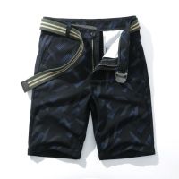 啄木鸟夏季新款男士直筒宽松五分裤短裤男休闲裤沙滩中裤工装裤 9819黑色 29