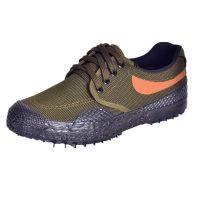 3589橡胶登山鞋高帮帆布鞋工装鞋解放鞋男工地农田工作劳保鞋 低帮将军尼 35