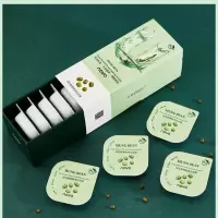 (送面膜刷)NOVO清洁绿豆面膜补水泥膜控油收缩毛孔去黑头粉刺 卡琪ZY 绿豆清洁面膜