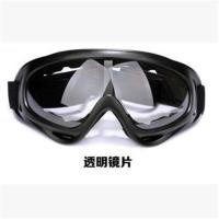 防风骑行护目眼镜高清透明镜防起雾护目罩飞溅防尘护目镜男女通用 透明一代眼罩[只是1个眼罩]