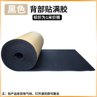 防撞条包柱子横梁泡沫海绵垫墙贴儿童防磕碰墙垫软包保护墙角包边 黑色(活动冲量价)自带背胶 厚度1.0厘米50cm宽*1米