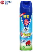 榄菊玫瑰香型杀虫喷雾剂家用室内除蚊虫苍蝇跳蚤蚂蚁灭蚊蟑螂神器 玫瑰500ml*1瓶