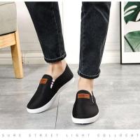 秋冬季开车帆布鞋男鞋老北京布鞋牛仔防滑耐磨低帮板鞋男鞋爸爸鞋 圆头黑1双 43