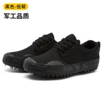 3588解放鞋男女军胶鞋防臭黄球鞋作训特训鞋工地农田鞋干活劳保鞋 黑色低99-21 37