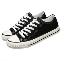 鞋子男2021新款帆布鞋男百搭休闲板鞋一脚蹬懒人鞋透气小白鞋冰丝 黑色[帆布料] 39