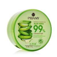 比芭美芦荟胶补水保湿舒缓修护凝胶祛痘淡化痘印晒后修复男女学生 比芭美芦荟300ml
