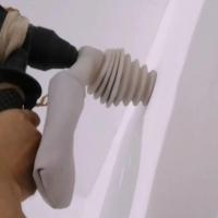 厂家直销2021新型电锤防尘罩多功能接灰神器顶钻侧钻电动工具配件 手持式 硅胶与布