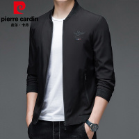 皮尔卡丹2款可选重工艺男装刺绣韩版潮流夹克男士外套棒球领时尚休闲上衣服2021秋天新款