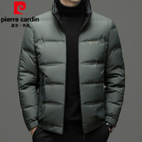 皮尔卡丹2022秋冬季新款羽绒服男90白鸭绒中青年立领保暖潮流休闲上衣外套