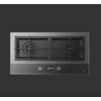 JZT-MK02X9 嵌入式燃气灶 玻璃 双头 天然气 一级能效