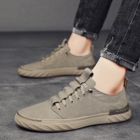 伊努特工作男鞋2021新款冬季一脚蹬布鞋男休闲百搭上班劳保板鞋秋季