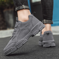 伊努特鞋男冬季耐磨低帮工装马丁靴男士工地干活鞋工作登山潮鞋