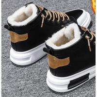 伊努特男鞋冬季雪地加绒加厚棉鞋平板男士百搭防寒运动保暖潮鞋