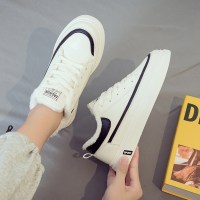 伊努特冬季加绒加厚保暖棉鞋男鞋子帆布板鞋休闲潮鞋韩版小白鞋