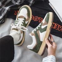 伊努特宇荫鞋子男ins潮鞋网红复古百搭日系德训板鞋冬季潮流休闲鞋