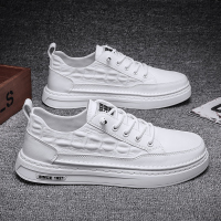 伊努特齐敏男鞋春季潮流百搭帆布鞋男2022新款板鞋休闲平板小白潮鞋