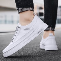 伊努特齐敏帆布男鞋春季2022新款潮流男士休闲小鞋运动百搭低帮平底潮鞋