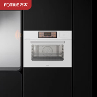 方太(FOTILE)炖蒸烤炸一体机ZK50-EF1.i-W 新月系列 50L大容量 白色