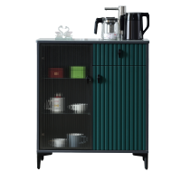 (四川)美腾 双门柜智能实木消毒茶吧机停电取水家用茶吧机XY-22LA停取(墨绿)