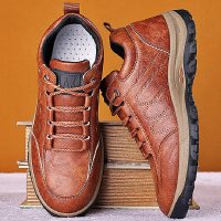 枫述2021年秋季男鞋新款户外登山鞋男士耐磨劳保工装鞋子休闲旅游鞋男