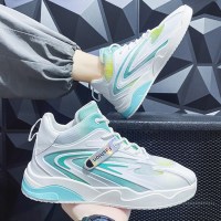 枫述男鞋韩版潮流百搭高帮板鞋秋季运动休闲厚底内增高篮球潮鞋