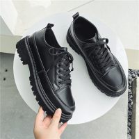枫述秋季英伦风皮鞋男休闲正装西装男鞋黑色学生薄款潮青年学生小皮鞋