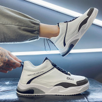 枫述2021年新款秋季男鞋潮牌欧洲站透气板鞋休闲小白高帮网红百搭潮鞋