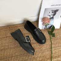 枫述小皮鞋女复古英伦风2021新款春季配裙子乐福鞋韩版百搭平底单鞋子