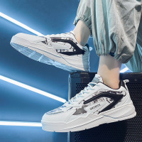 枫述男鞋2021冬季新款百搭潮流小白鞋厚底内增高青少年韩版跑步鞋