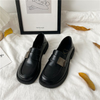 枫述悦迪朵小皮鞋女2022年春季新款英伦学院风复古日系jk鞋子平底配裙子单鞋