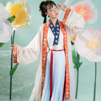 海棠私语陌上桑汉服女正品原创宋制褙子对穿交百褶齐腰襦裙套装